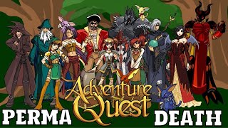 Today I Return To An Internet Classic AdventureQuest Permadeath [upl. by Ahsuas801]