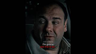 AJ Wants To Join The Army  The Sopranos S6E20  Shorts [upl. by Walt132]