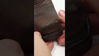 How to Antique Your Leather Boots Faux Patina DIY Easy [upl. by Kristine]