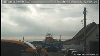 7 October 2024  Anstruther WeatherCam Timelapse [upl. by Shedd]