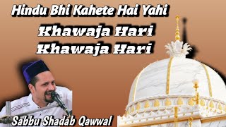 Hindu bhi kahete hai yahi khawaja hari khawaja hari sabbu shadab qawwali Khawaja ji new qawwali 2023 [upl. by Akemet]