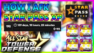 How I AFK Star Pass XP Overnight [upl. by Rafael560]