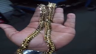 Miami Cuban Link Chain 11mm 32quot 14k gusvillajewelry gold miamicubanlink [upl. by Ladnek333]