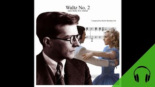 Shostakovich  The Second Waltz 1 Hour HQ [upl. by Zucker]