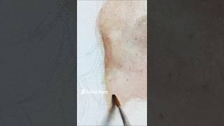 Hyper realistic skin tone art howtomakerealisticportrait [upl. by Ariom]