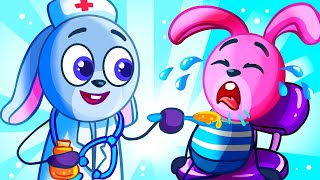 Doctor Check Up Song  Baby Bunny Nursery Rhymes amp Kids Songs Animation [upl. by Jewell]