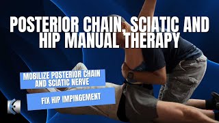 Sciatic Nerve Hip and Posterior Chain Manual Therapy [upl. by Gustavus967]