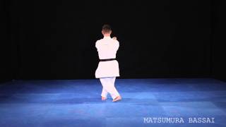 Shito Ryu Shukokai Matsumura Bassai Rear View [upl. by Desireah]