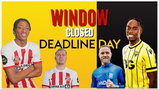 Sunderland Transfer Dead Line Day Window [upl. by Libre230]