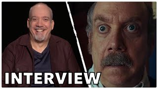 THE HOLDOVERS Interview  Paul Giamatti Talks Alexander Paynes New Classic and Making THAT Face [upl. by Riek]