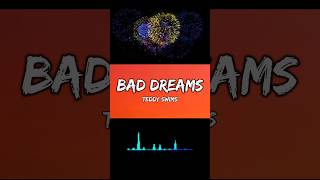 Teddy Swims  Bad Dreams Lyrics [upl. by Henghold617]