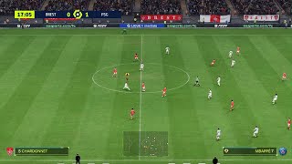 EA SPORTS FC 24 BREST V PARIS SG [upl. by Yhtamit]