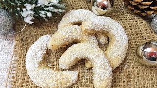 Bestes Vanillekipferl Rezept  Plätzchen für Weihnachten [upl. by Medora]