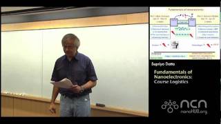 nanoHUBU Fundamentals of Nanoelectronics Course Logistics [upl. by Torrin394]