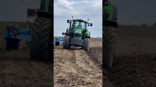 DEUTZ FAHR 7250 amp LEMKEN  Orba s novým pluhom v Podtatranskom kraji [upl. by Eiuol]