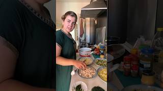 Cooking Ukrainian 🇺🇦 soup 🥣😻 kif jatkom PART 2 [upl. by Dorella]