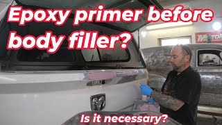 Do you need to prime before applying body filler [upl. by Strep]