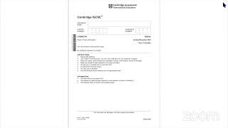 IGCSE Chemistry Solving October 2023 Past Papers [upl. by Yenar]