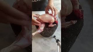 Uper View of Chicken Meat meat chicken shortsfeed shorts butcher [upl. by Melicent]