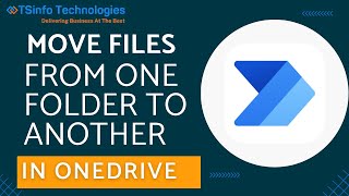 Power Automate  TransferMove files from one folder to another in OneDrive [upl. by Ahsinna]