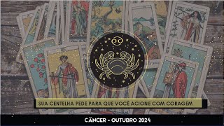 TAROT AUTOCONHECIMENTO SIGNO CÂNCER OUTUBRO 2024 FIQUE ATENTO EM AGIR DIFERENTE cancertarot [upl. by Nojid]