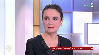 Les aventures d’Amélie Nothomb au Japon  C à Vous  17092024 [upl. by Studdard]