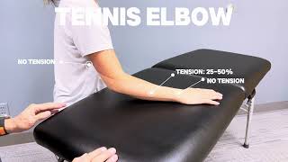 Taping Tennis Elbow [upl. by Rellim92]