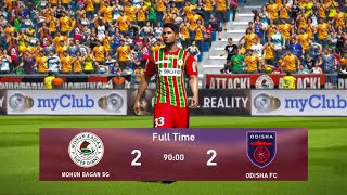 ⚡Mohun Bagan SG vs Odisha FC  ISL 2023 Gameplay  Ft Armando Sadiku  Full Match [upl. by Rehnberg833]