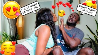 I CANT STOP KISSING YOU PRANK ON HUSBANDGets Freaky😈 [upl. by Gabriell]