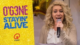 OG3NE  Stayin Alive live bij Qmusic [upl. by Akiraa]