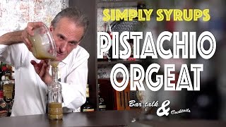 How to make Pistachio Orgeat Syrup [upl. by Mathur]