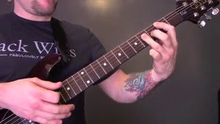 Slaves  Sockets Guitar Lesson [upl. by Solrac957]