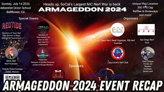 Sun Darts and Nerf Armageddon 2024 Event Recap [upl. by Artenra]