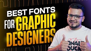 10 BEST Fonts for Graphic Designers in 2023 [upl. by Hemetaf]