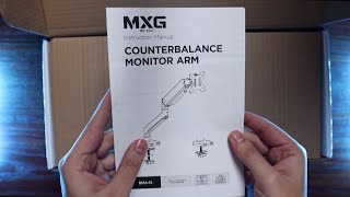 syedowaisali reviews MXG BMA12U Single Monitor Arm [upl. by Willett]