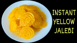 മഞ്ഞ ജിലേബി ഇങ്ങിനെ ഉണ്ടാക്കൂInstant Yellow JalebiDiwali Sweet2021Shorts [upl. by Hedelman]