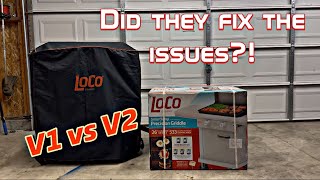 Loco Cookers 26” Griddle Comparison  V1 vs V2 [upl. by Salangi]