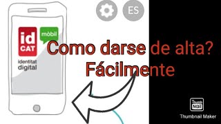 ¿Cómo obtener el Idcat Móbil fácil sin colas ni desplazamiento [upl. by Grati685]