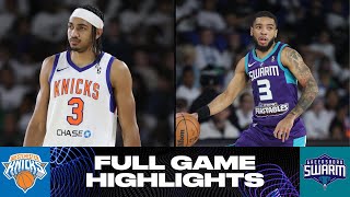 Greensboro Swarm vs Westchester Knicks  Game Highlights [upl. by Ardnaet]