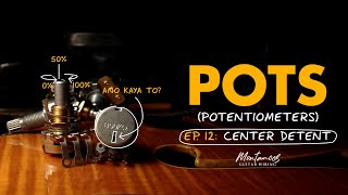 Guitar Potentiometers EP12 Center Detent [upl. by Arikahc389]