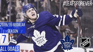 William Nylander 29  ALL 7 Goals from the 201819 Season [upl. by Adelina365]