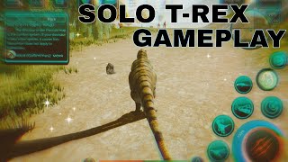 A SOLO TREX GAME PLAY the cursed Isle [upl. by Jarvey]