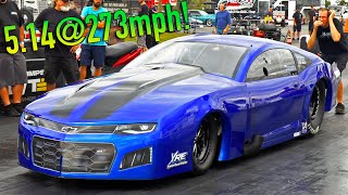 Worlds Quickest Doorslammer  Todd Moyer 514 at 273mph [upl. by Anerhs]