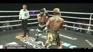 HIGHLIGHTS 1st round KO Casimero VS Sanchez [upl. by Henrie]