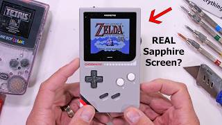 THE GAME BOY COLOR IS BACK  with a Sapphire Screen [upl. by Lerak345]