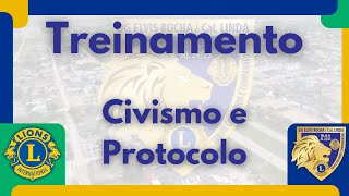 Treinamento  Civismo e Protocolo Leonístico [upl. by Kred]