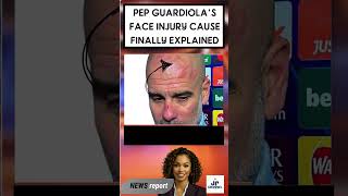 quotPep Guardiola Clears Up Controversial SelfHarm Remark After Champions League Draw  Man City Newsquot [upl. by Dolorita]