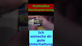 Hochspannung  Werden wir mit dem Rubbellos Hochspannung was gewinnen [upl. by Solracsiul]