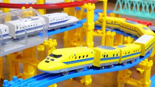 Plarail Doctor Yellow connected vehicle ☆ Japanese train JR Shinkansen N700 series [upl. by Pliske834]