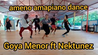 AMENO AMAPIANO Goya Menor FtNektunez Dance choreography ameno goyamenor nektunez amapiano [upl. by Langston]